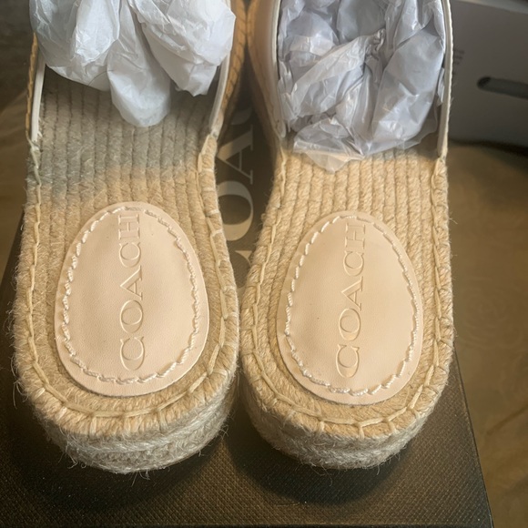 Coach Camille leather espadrille - Picture 4 of 5